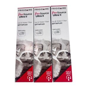 Frigidaire PureSource Ultra II EPTWFU01 Refrigerator Water Filter 3 Pack